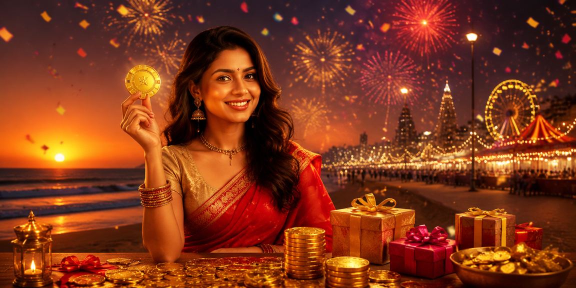 Chennai Marina Beach payment and casino betting environment by night